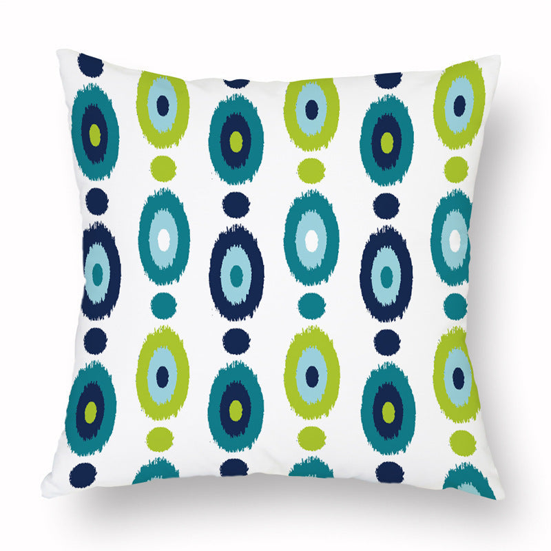 KTX-450323 Stylish Flannelette Cushion Cover, 45cm x 45cm, Soft and Cozy Pillowcase