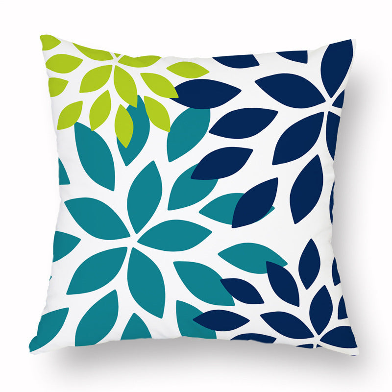 KTX-450323 Stylish Flannelette Cushion Cover, 45cm x 45cm, Soft and Cozy Pillowcase