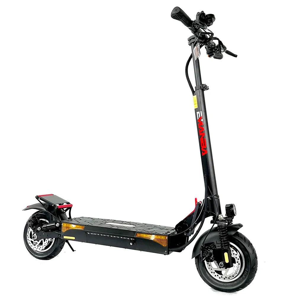 KTX-452819 Foldable 48V 800W Electric Scooter with 13Ah Battery, Max Speed 45km/h, Range 35-45km, Lightweight Design