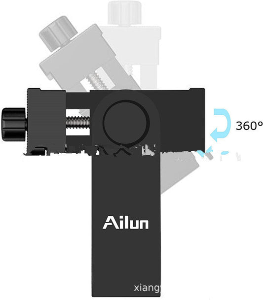 KTX-453011 Mobile Phone Clip Tripod for Self-Timer and Live Broadcasting Compatibility with iPhone Models