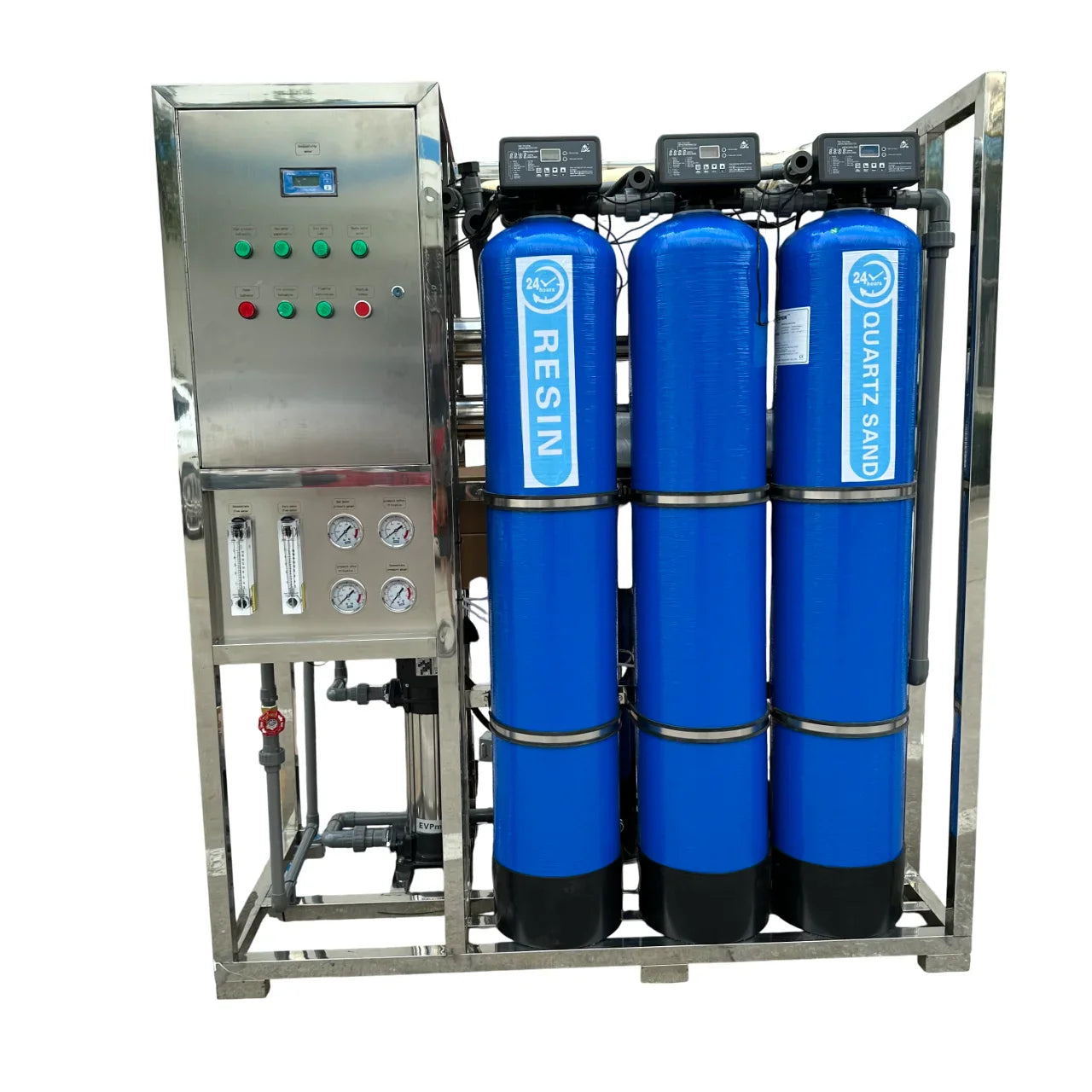 KTX-453139 Reverse Osmosis Water Purification System for Well Water and Groundwater – 250, 500, or 1000 LPH Models
