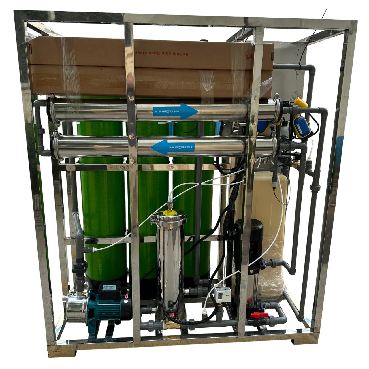 KTX-453139 Reverse Osmosis Water Purification System for Well Water and Groundwater – 250, 500, or 1000 LPH Models