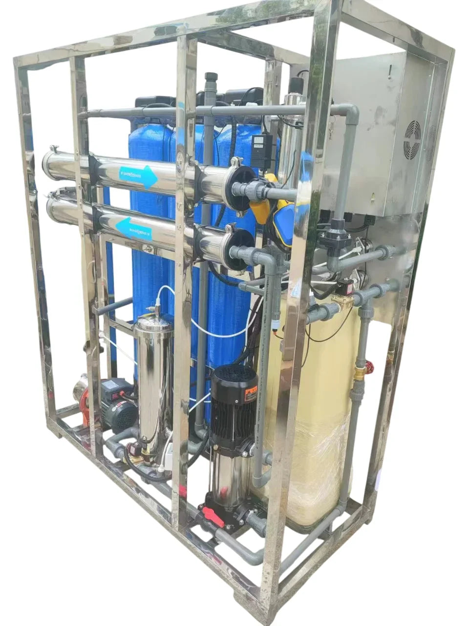 KTX-453139 Reverse Osmosis Water Purification System for Well Water and Groundwater – 250, 500, or 1000 LPH Models