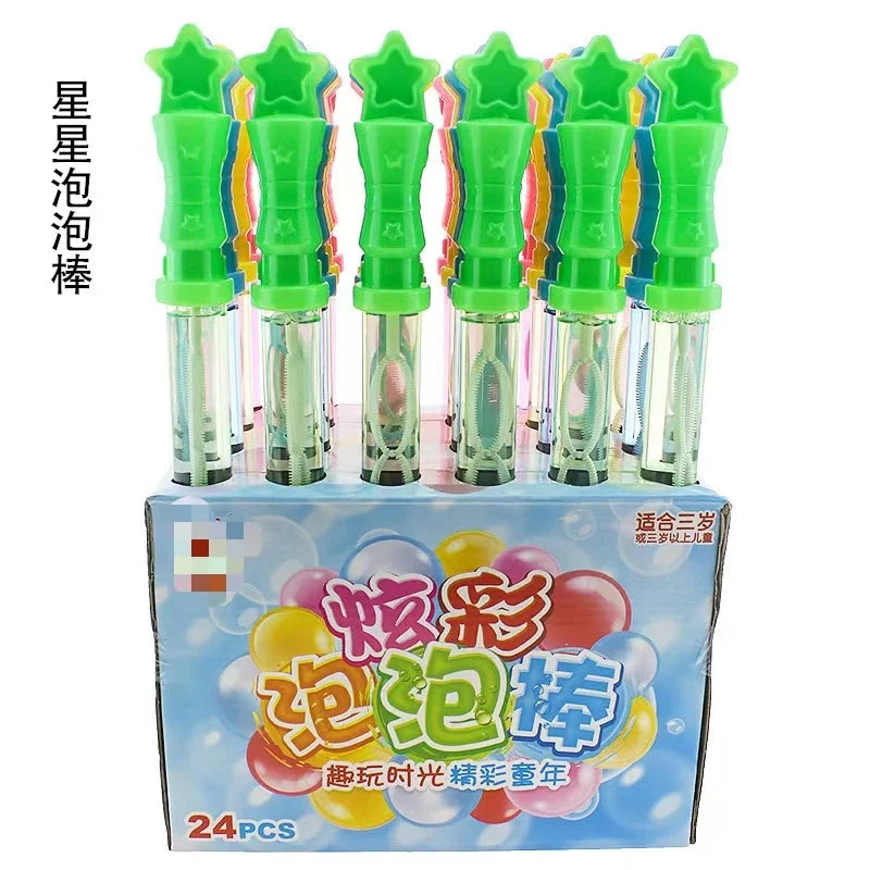KTX-453779 Cartoon Shaped Outdoor Bubble Stick for Children - Electric Bubble Blowing Toy, 38cm