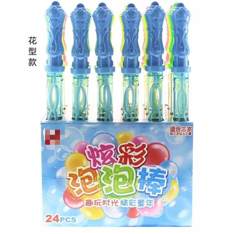 KTX-453779 Cartoon Shaped Outdoor Bubble Stick for Children - Electric Bubble Blowing Toy, 38cm