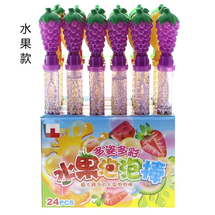 KTX-453779 Cartoon Shaped Outdoor Bubble Stick for Children - Electric Bubble Blowing Toy, 38cm