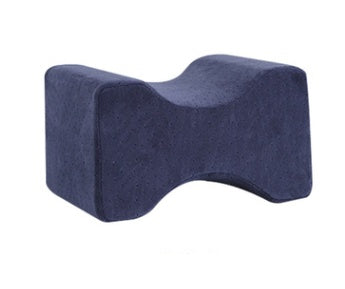 KTX-453779 Memory Foam I-Shaped Leg Pillow for Health and Comfort - Adjustable Height 7-15cm, Soft Cotton Filling
