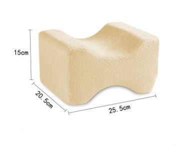 KTX-453779 Memory Foam I-Shaped Leg Pillow for Health and Comfort - Adjustable Height 7-15cm, Soft Cotton Filling