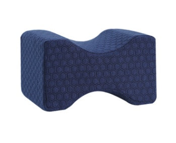 KTX-453779 Memory Foam I-Shaped Leg Pillow for Health and Comfort - Adjustable Height 7-15cm, Soft Cotton Filling