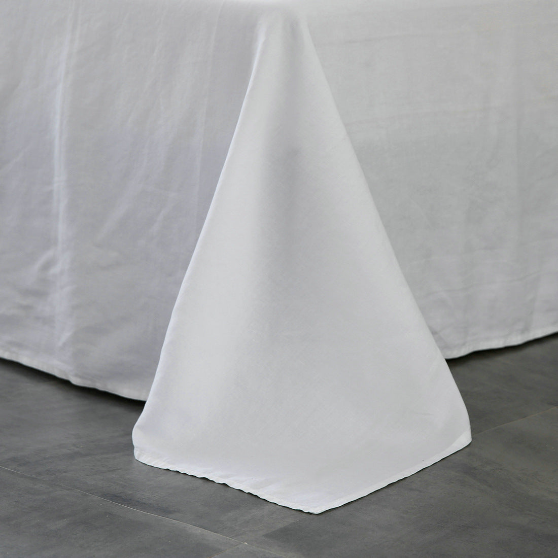 KTX-460179 Pure Linen Bed Sheet - 100% Natural Linen Fabric