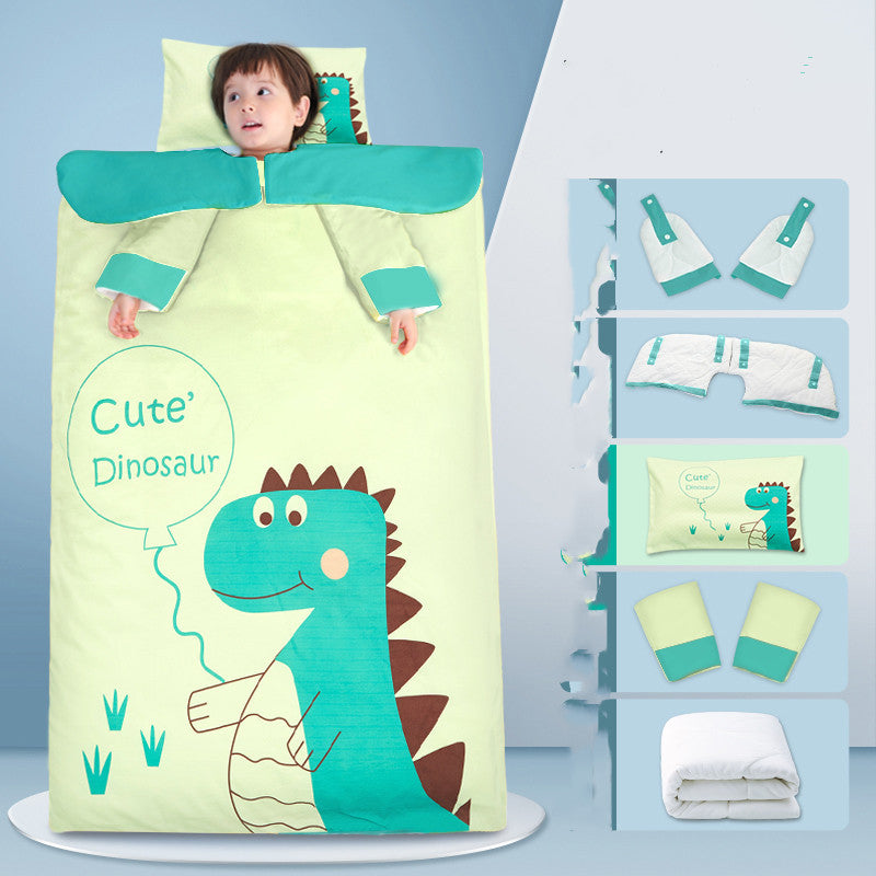 KTX-461011 Cotton Baby Sleeping Bag with Two-Way Zipper and Pure Cotton Lining