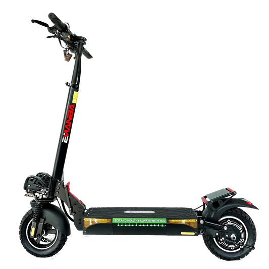 KTX-461203 1200W Motor Adult Electric Scooter with 10-Inch Tires and 48V 16AH Battery