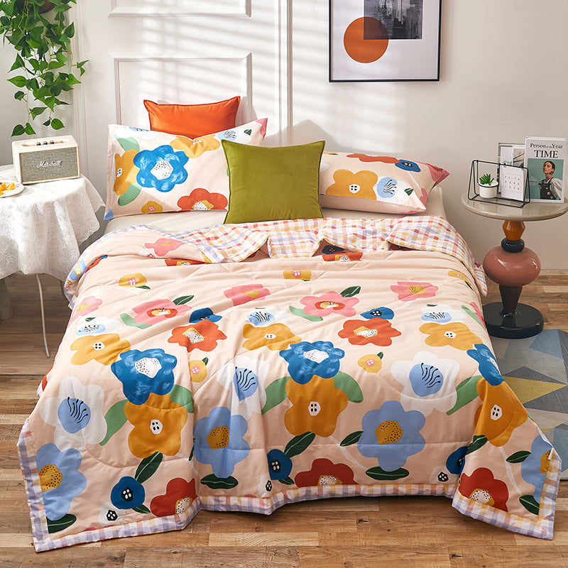 KTX-461843 Cotton Air-Conditioning Quilt in Various Designs for Comfortable Sleep