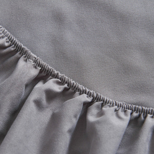 KTX-466451 Pure Cotton Single Bed Sheet Cover - Available in Multiple Colors and Sizes