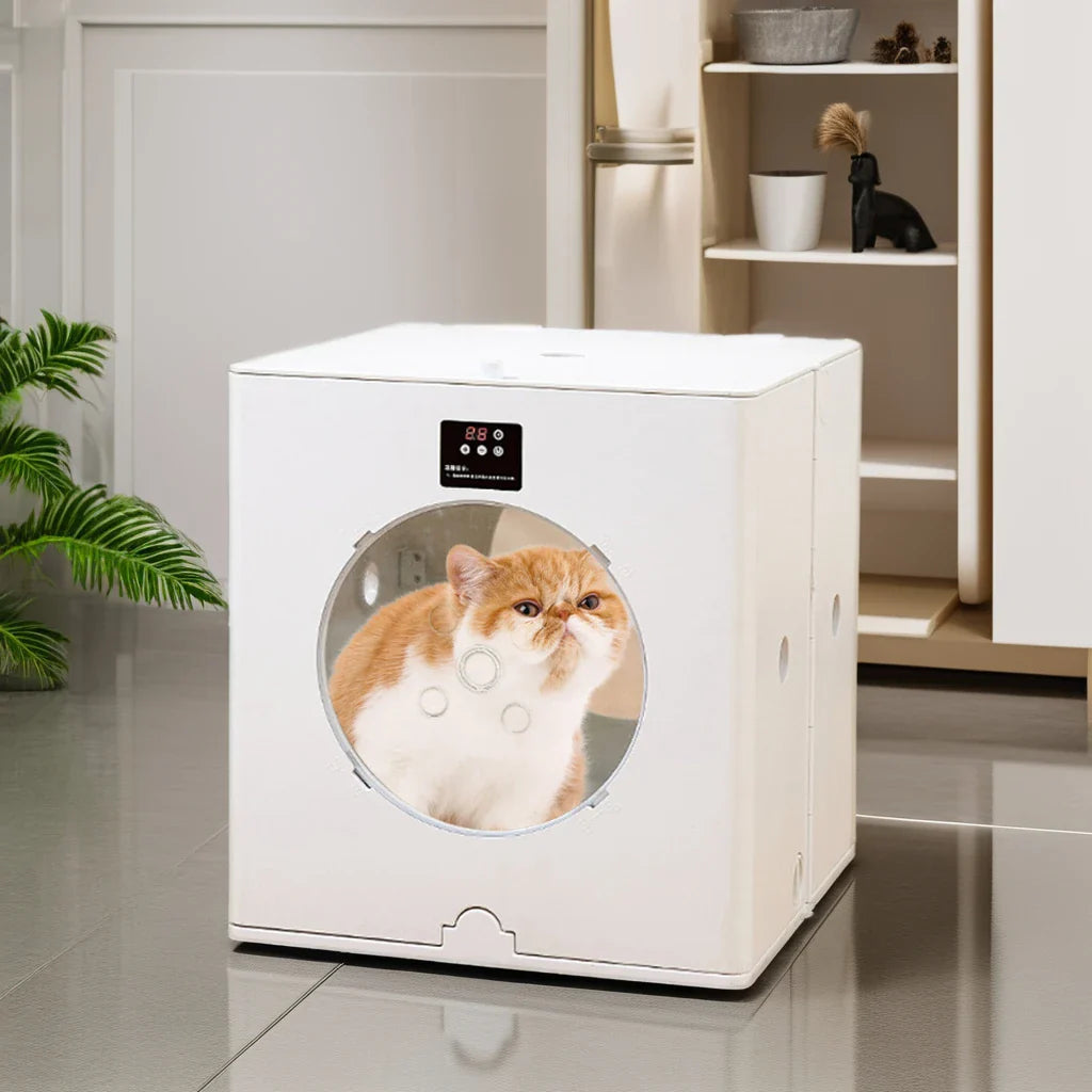 KTX-467859 Adjustable Speed Pet Hair Dryer for Dogs and Cats - Foldable and Efficient Grooming Tool