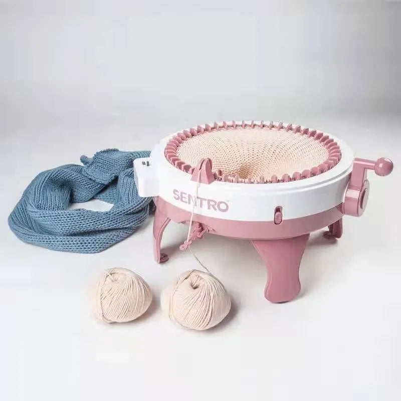 KTX-468435 Sentro 48-Needle Knitting Machine for Creating Scarves, Hats, and More