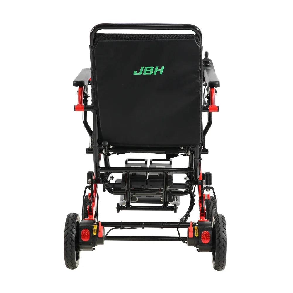 KTX-468627 Portable Folding Electric Wheelchair Model D37 with Dual Motors and 120kg Capacity