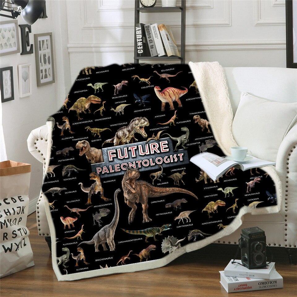 KTX-468755 Cotton Plush Cartoon Blanket for Lunch Breaks and Air Conditioning Use - Multiple Sizes Available