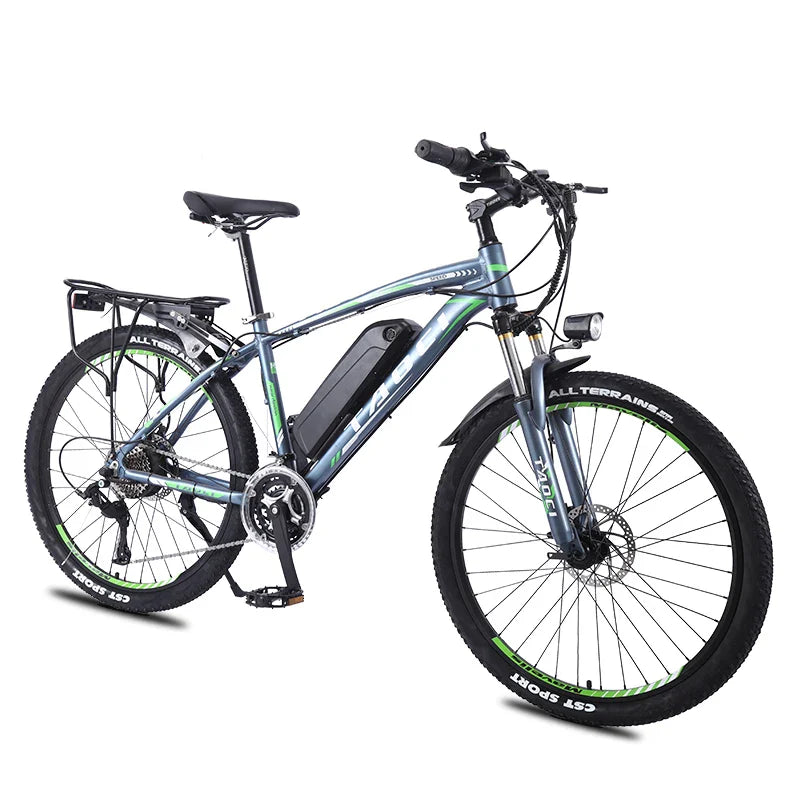 KTX-469075 26-Inch 21-Speed Electric Mountain Bicycle with 36V 350W Lithium Battery and Disc Brakes