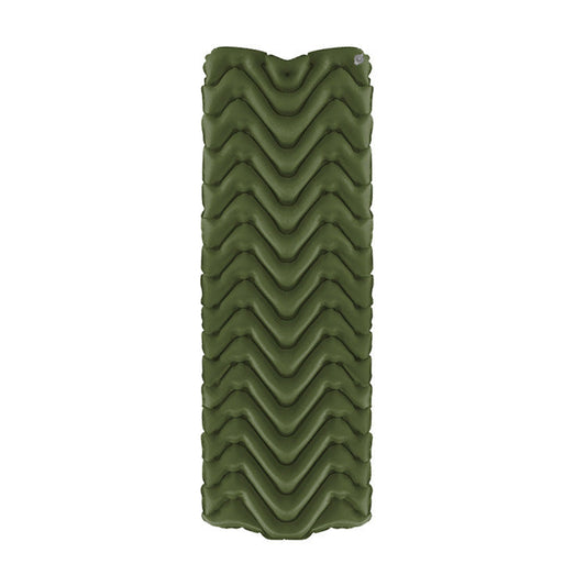 KTX-469587 Ultra-Light Portable Inflatable Sleeping Pad - Moisture-Proof Nylon Cushion for Camping (181 x 61 x 6.3 cm)