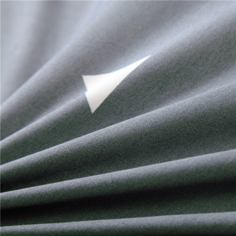 KTX-469715 Floral Pattern Mattress Protector in Polyester Cotton Blend, 200x230cm