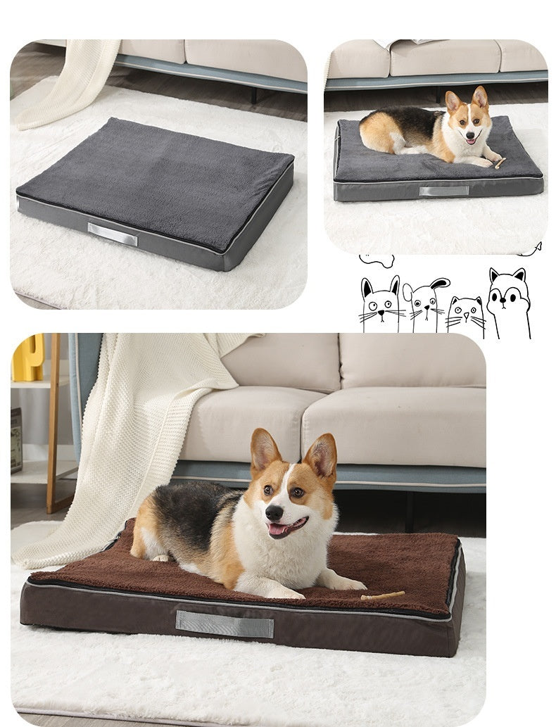 KTX-472339 Memory Foam Waterproof Pet Mat in Multiple Colors and Sizes
