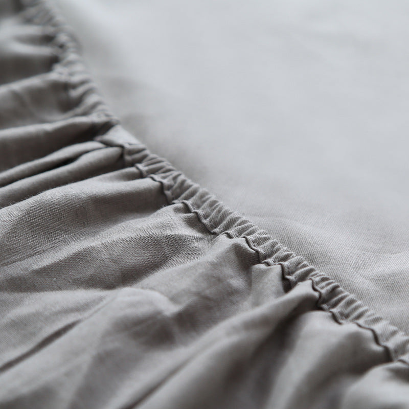 KTX-473043 Pure Cotton Non-Slip Mattress Protector Bedspread Cover