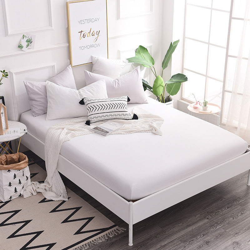 KTX-473043 Pure Cotton Non-Slip Mattress Protector Bedspread Cover