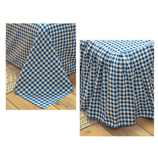 KTX-473363 Sunflower Pattern Polyester Twill Quilt Cover Set with Pillowcases and Bedskirt Options