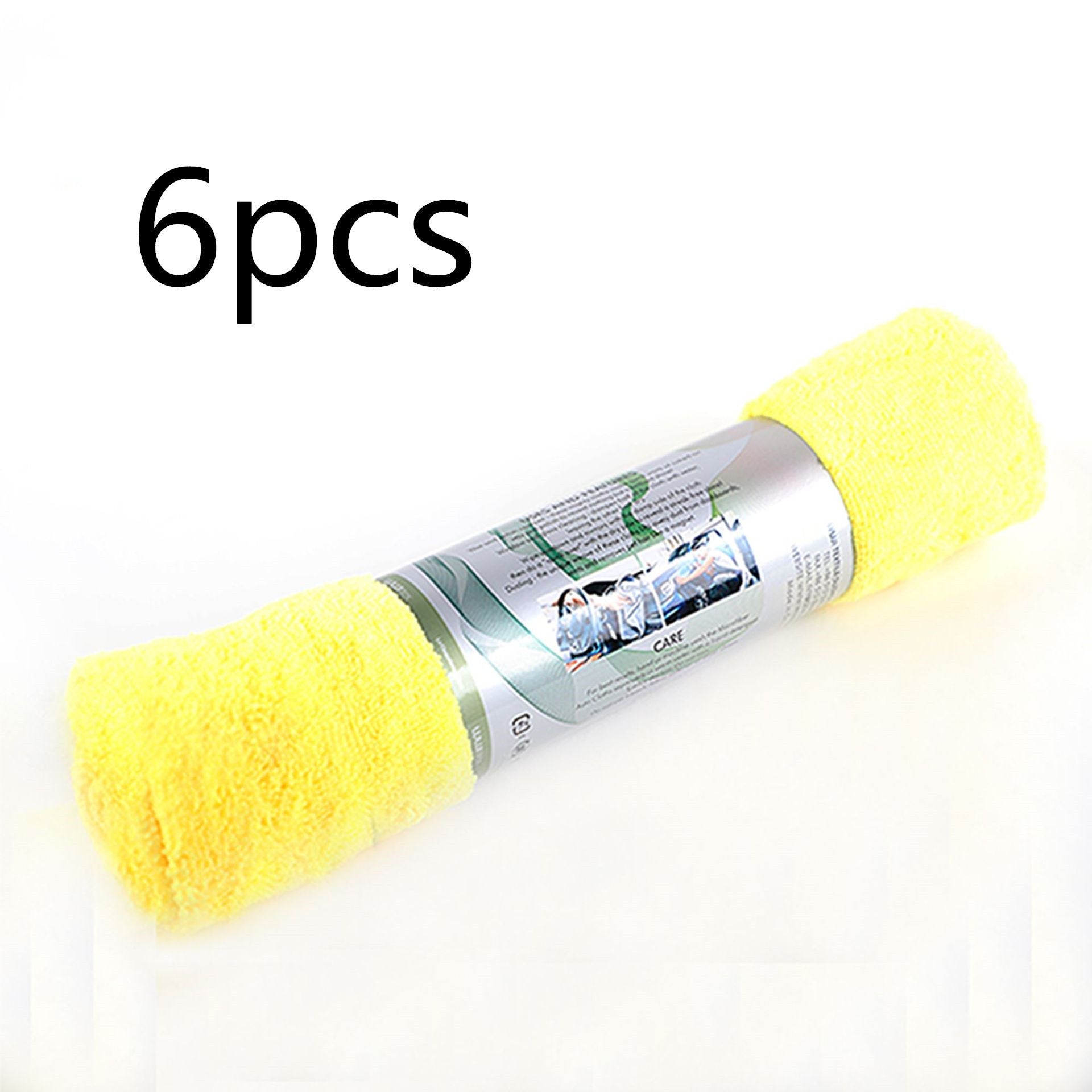 KTX-473939 Microfiber Car Wash Towel Cleaning Cloth - 30cm x 40cm, Polyester & Nylon Blend, 350g