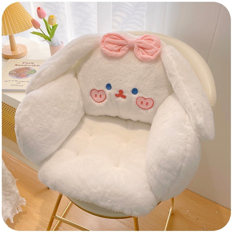 KTX-476563 Ergonomic Office Chair Backrest Cushion for Waist Support, 45×40×40 cm, PP Cotton