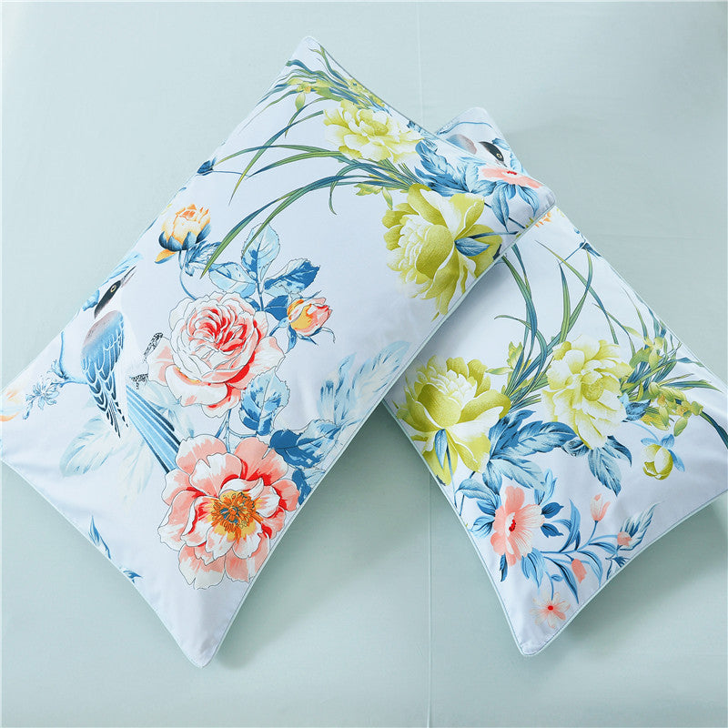 KTX-478803 Long-Staple Cotton Pillow – Soft and Comfortable, 48cm x 74cm, Includes Pillowcase