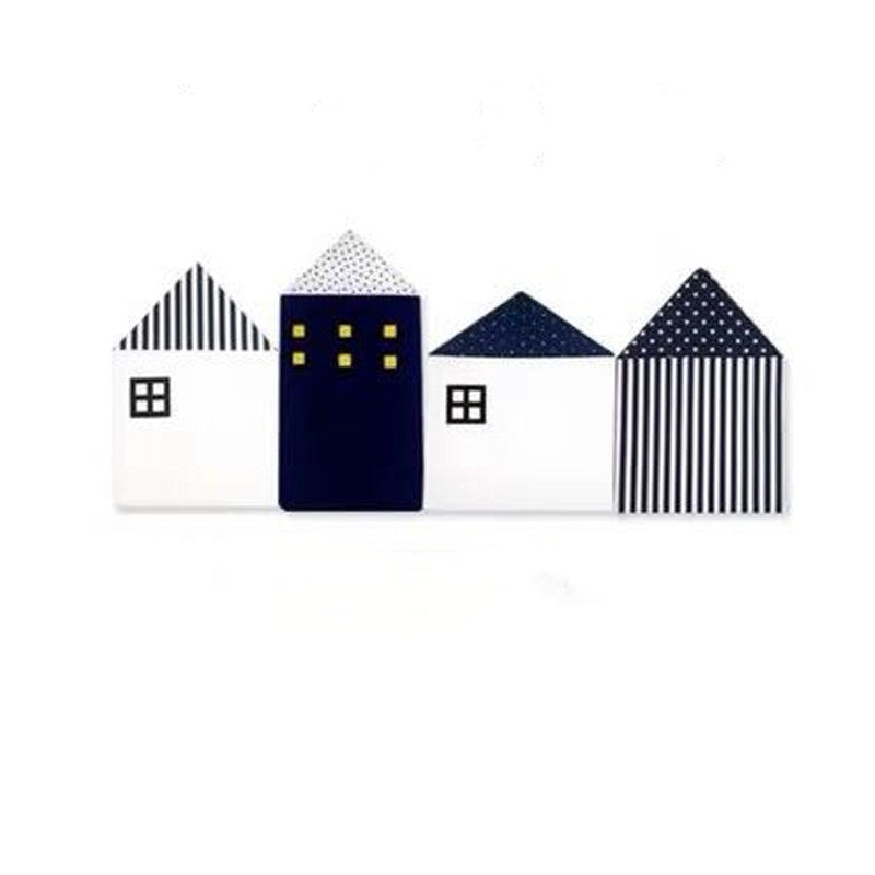 KTX-479955 Soft Baby Velvet Bed Girth with Sponge Interior – 1.2m Length, Decorative House Design