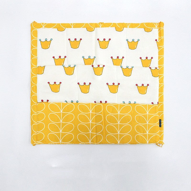 KTX-479955 Soft Baby Velvet Bed Girth with Sponge Interior – 1.2m Length, Decorative House Design