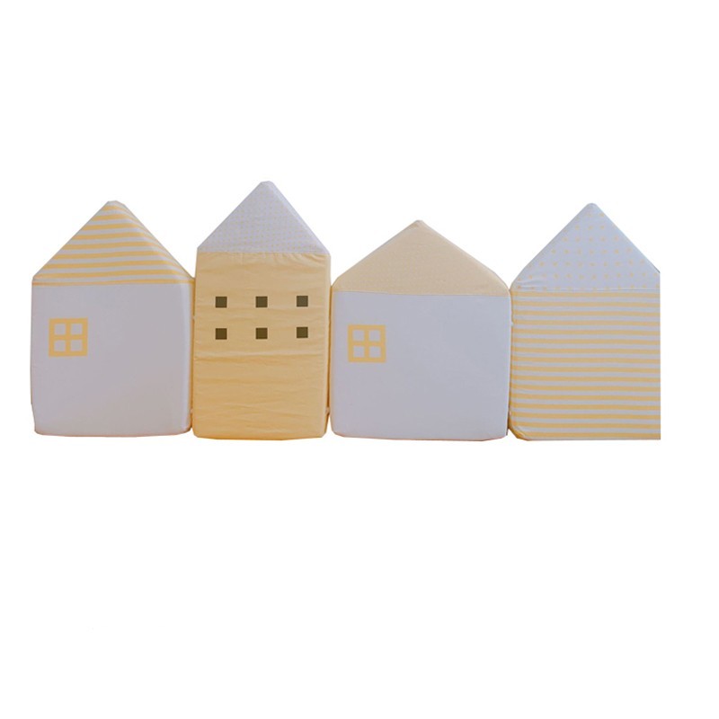 KTX-479955 Soft Baby Velvet Bed Girth with Sponge Interior – 1.2m Length, Decorative House Design