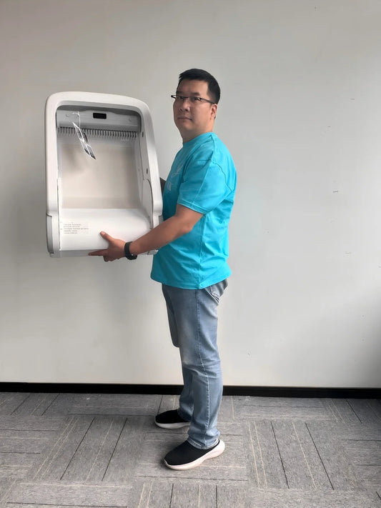 KTX-480403 Automatic Eco-Friendly Cat Litter Box with Self-Cleaning and Odor Control Features - Model BLW02-C