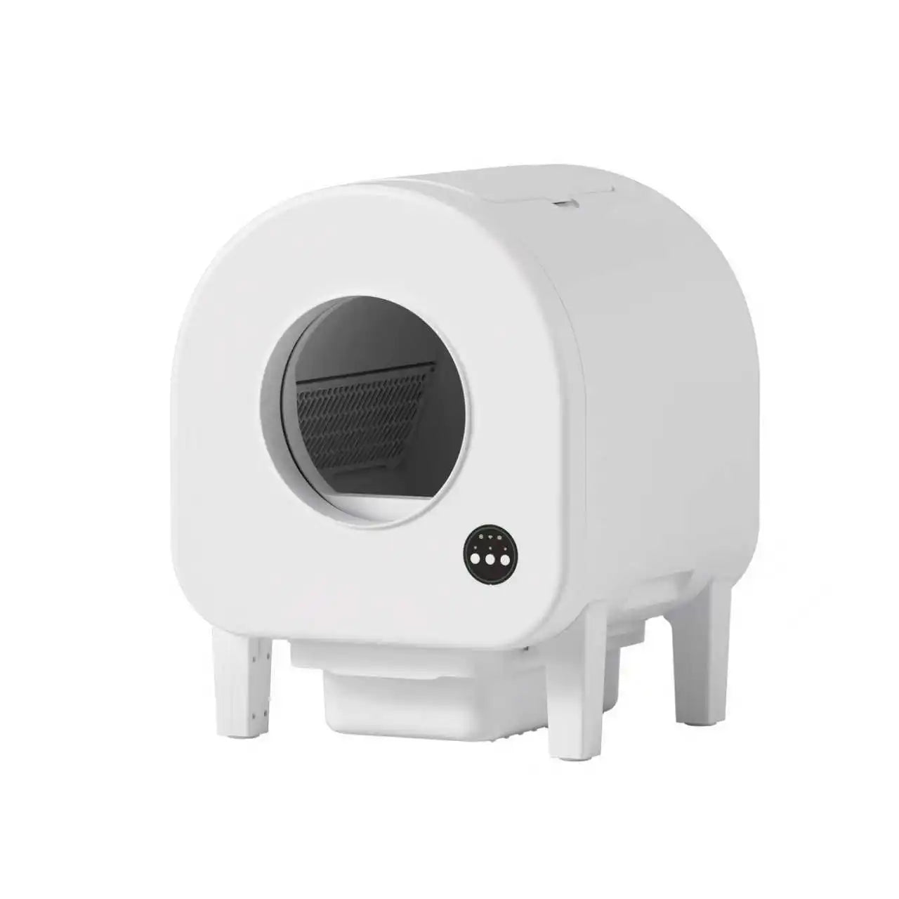 KTX-481555 Automatic Eco-Friendly 68L Cat Litter Box with Odor Control and Easy Clean Features