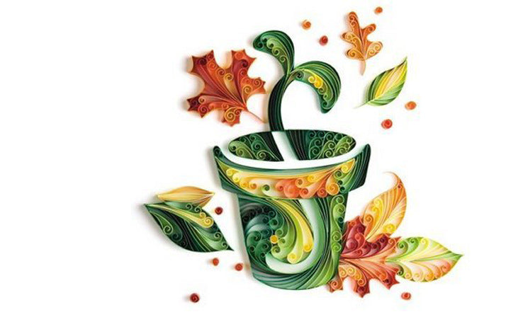 KTX-481939 Quilling Craft Kit with 24 Colors of Fine Paper, Tools, and Graphics Template