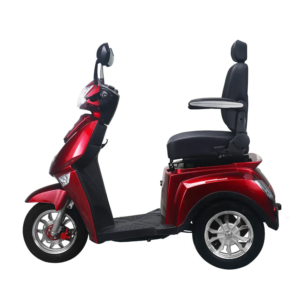 KTX-482131 VISTA-3 Electric Three-Wheel Passenger Scooter for Handicapped Individuals