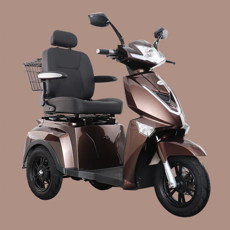 KTX-482131 VISTA-3 Electric Three-Wheel Passenger Scooter for Handicapped Individuals