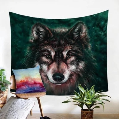 KTX-482963 Plush Fabric Digital Printed Wall Tapestry for Versatile Home Decor