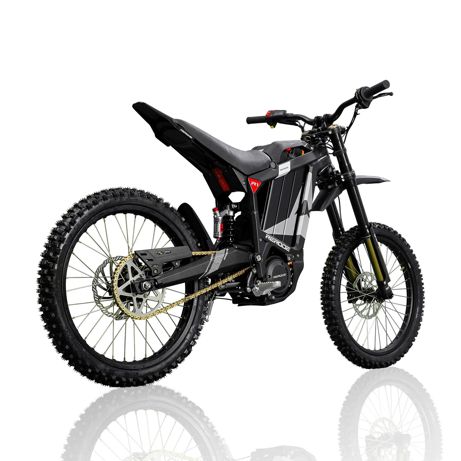 KTX-483347 72V 8000W Mid Drive Electric Dirt Bike, 35Ah Battery, 330Nm Torque, Hydraulic Disc Brakes, Off-Road Capability, 85KM/H Max Speed