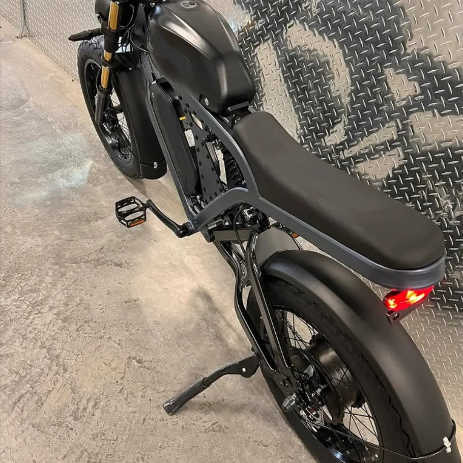 KTX-484115 1500W Electric Mountain Bike with 100KM Range, Full Suspension, 7-Speed Gears, and Fat Tires