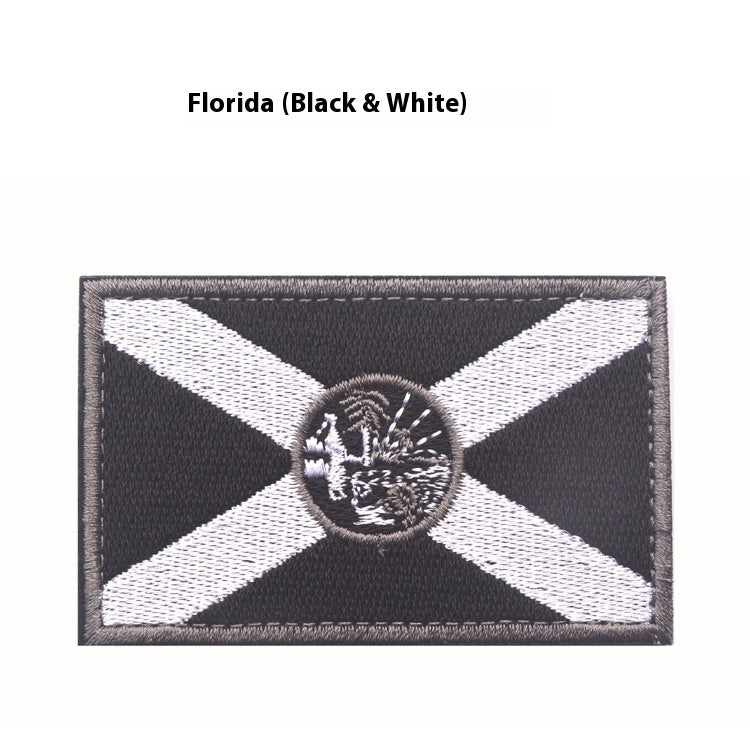 KTX-484243 Double-Sided Velcro Cloth Label Embroidered Armband for Outdoor Sports