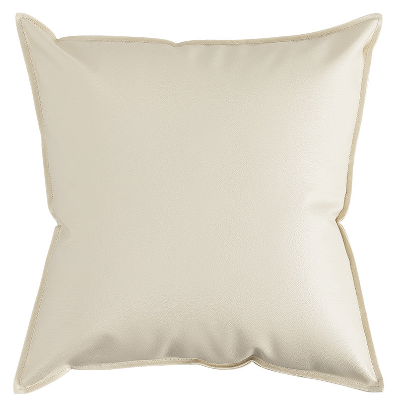 KTX-484371 Light Luxury Leather Pillow Cover for Sofa and Living Room