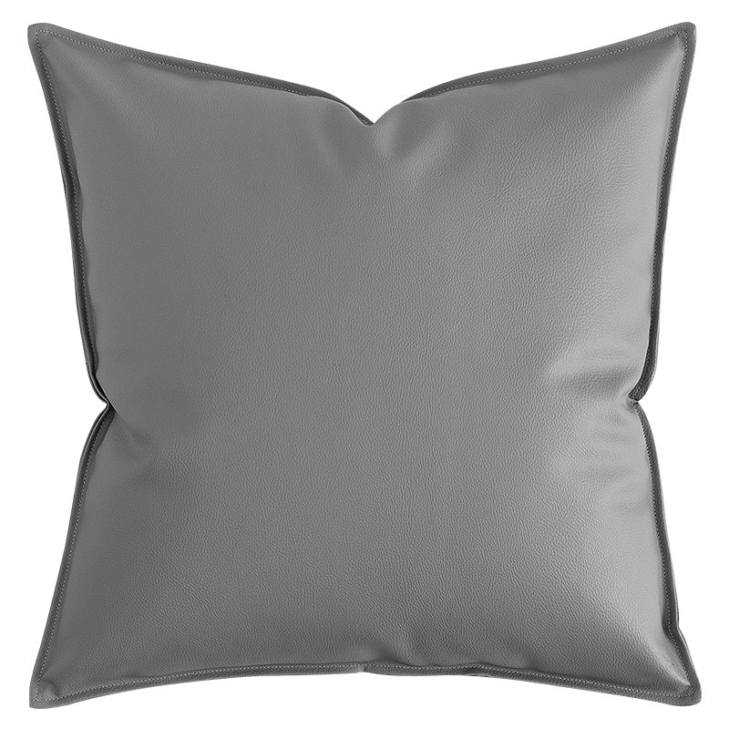 KTX-484371 Light Luxury Leather Pillow Cover for Sofa and Living Room