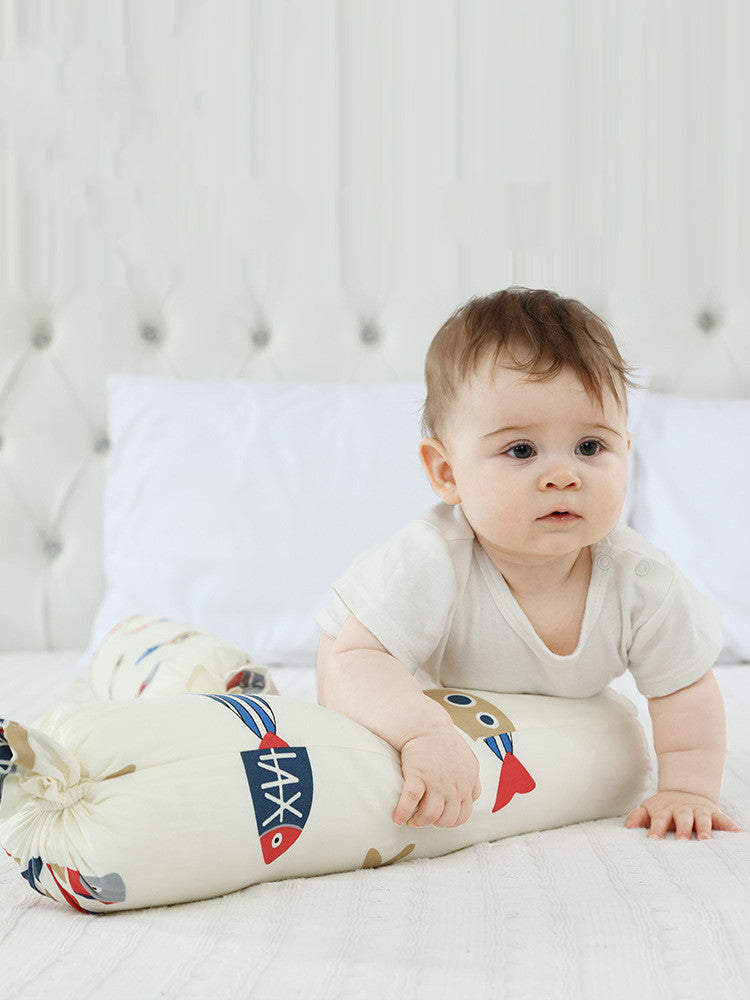 KTX-485715 Comfortable Hollow Cotton Baby Sleep Pillow - 51cm Pure Cotton Design