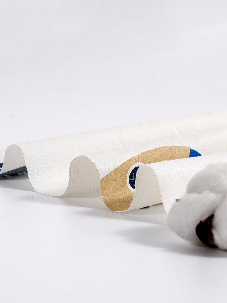 KTX-485715 Comfortable Hollow Cotton Baby Sleep Pillow - 51cm Pure Cotton Design