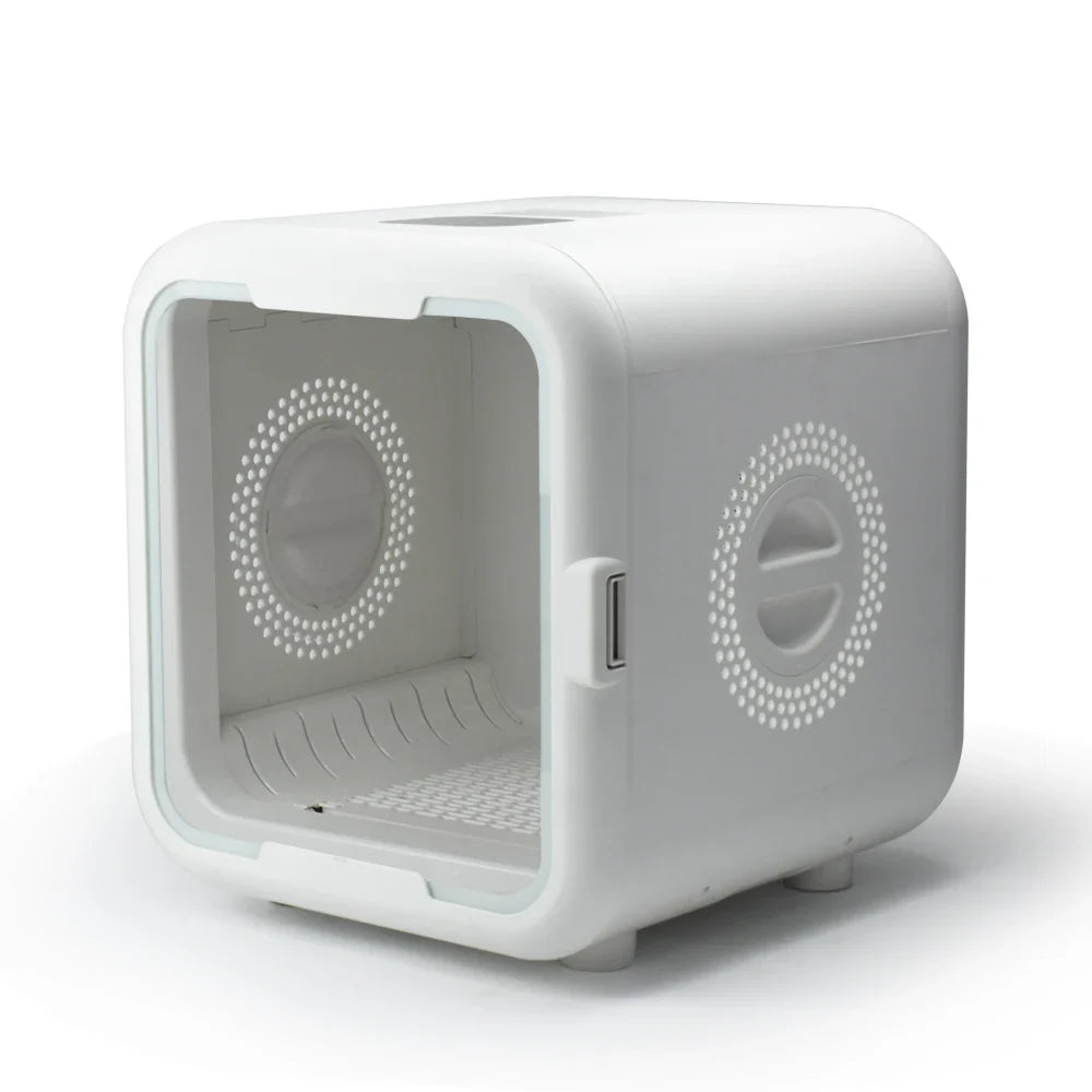 KTX-485971 Automatic Pet Hair Drying Machine for Cats and Dogs - Professional Grooming Box for Small to Medium Pets