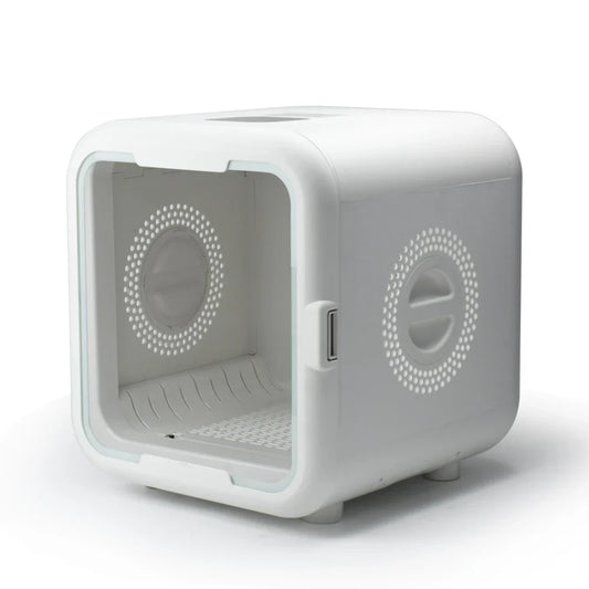 KTX-485971 Automatic Pet Hair Drying Machine for Cats and Dogs - Professional Grooming Box for Small to Medium Pets